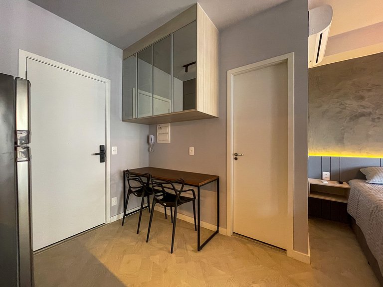 Hermoso estudio ubicado cerca del metro y del Parque Ibirapu