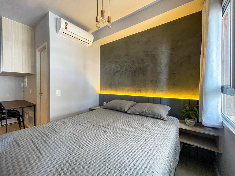 Hermoso estudio ubicado cerca del metro y del Parque Ibirapu