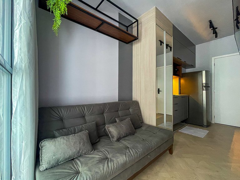 Beautiful studio next to the subway and Ibirapuera Park