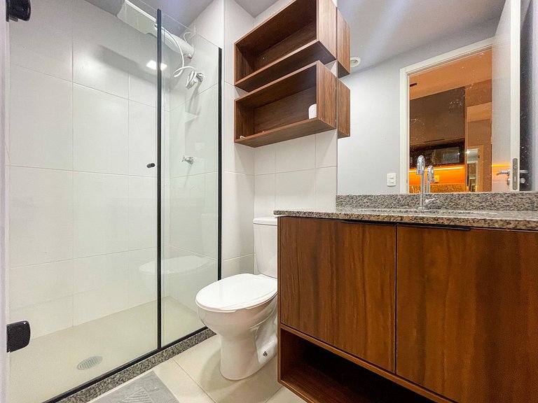 Hermoso estudio ubicado junto al metro y cerca del Parque Ib