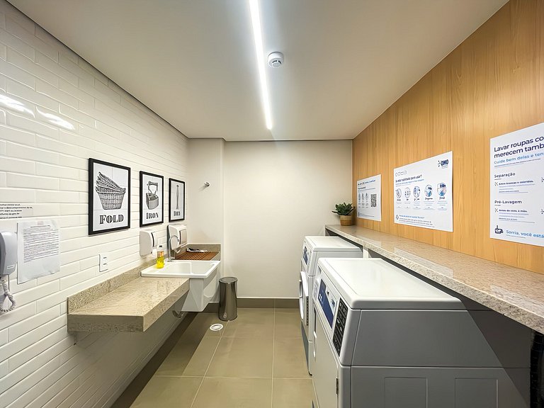 Apartamento totalmente equipado con piscina en Vila Mariana