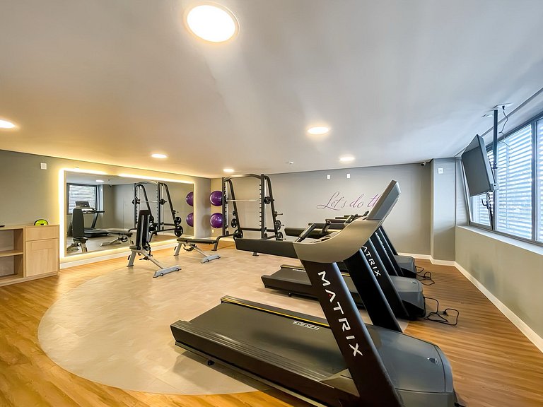 Varanda privativa no 23ª andar - Paraiso