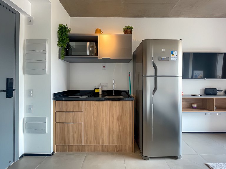 Piscina coberta e localização ideal