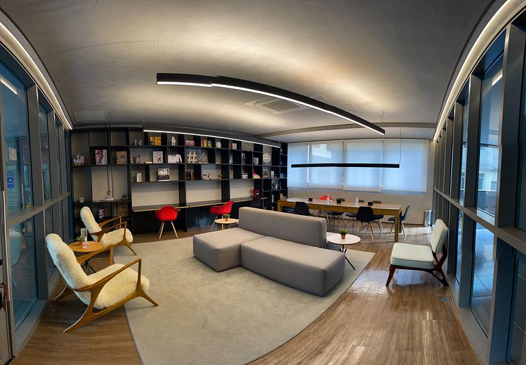 Hermoso estudio con espacio para home office en Oscar Freire