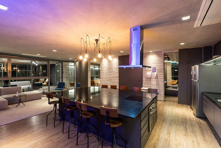 Hermoso estudio con espacio para home office en Oscar Freire