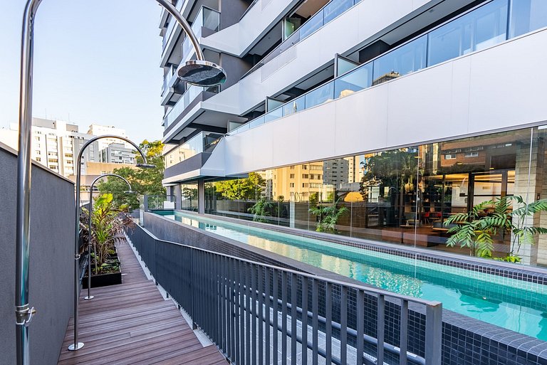 Hermoso estudio con espacio para home office en Oscar Freire