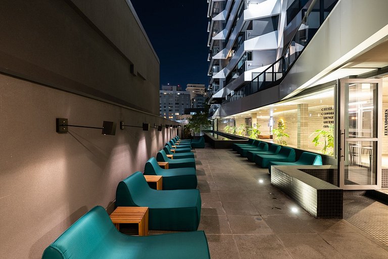 Hermoso estudio con espacio para oficina en casa en Oscar Fr