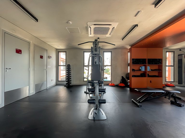 Departamento de alto nivel con estilo en São Paulo