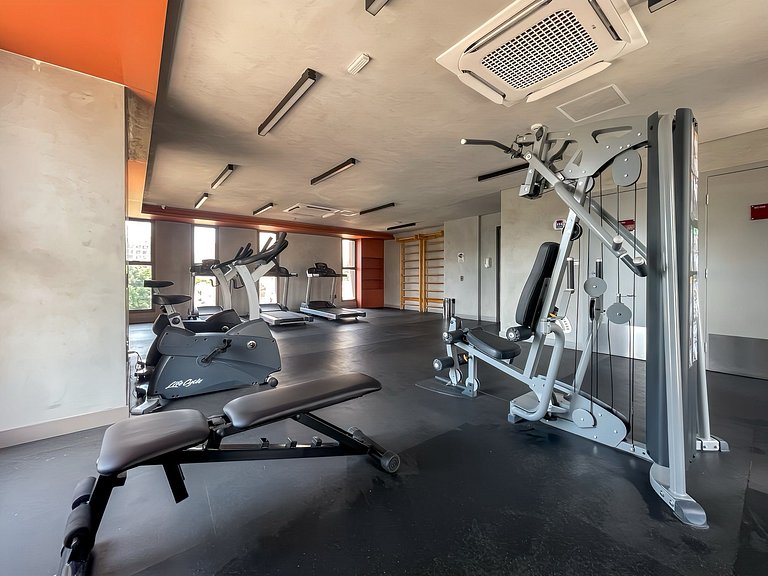 Departamento de alto nivel con estilo en São Paulo