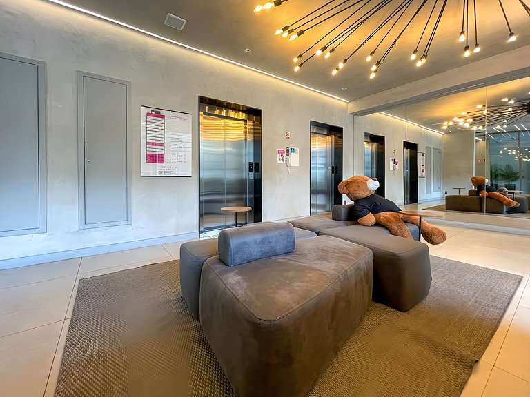 Condominio completo, vaga de Garagem y Conforto a 50m do All