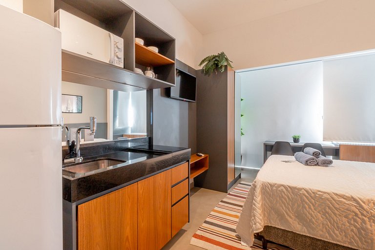 Hermoso Estudio con home office en Oscar Freire