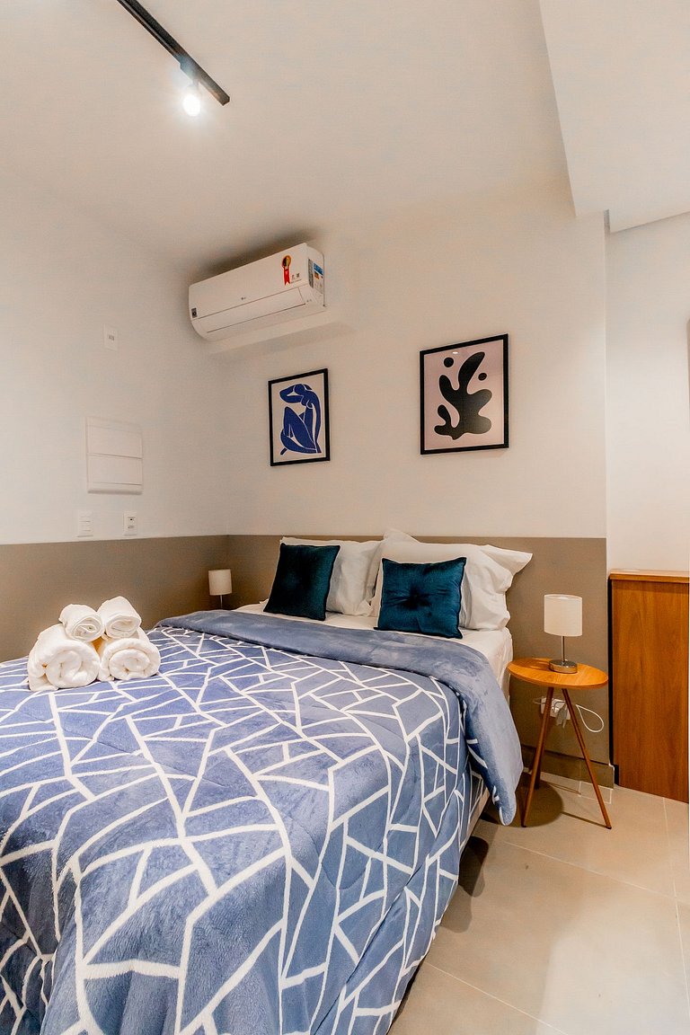 Beautiful studio with home office on Oscar Freire