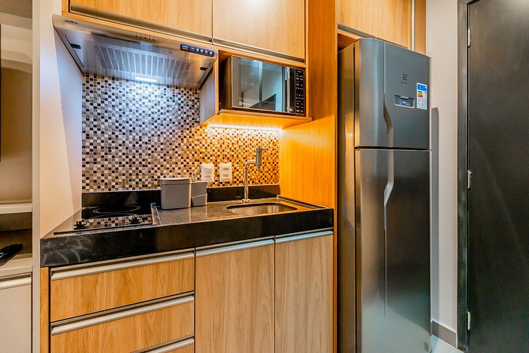 Hermoso estudio con espacio para home office en Oscar Freire