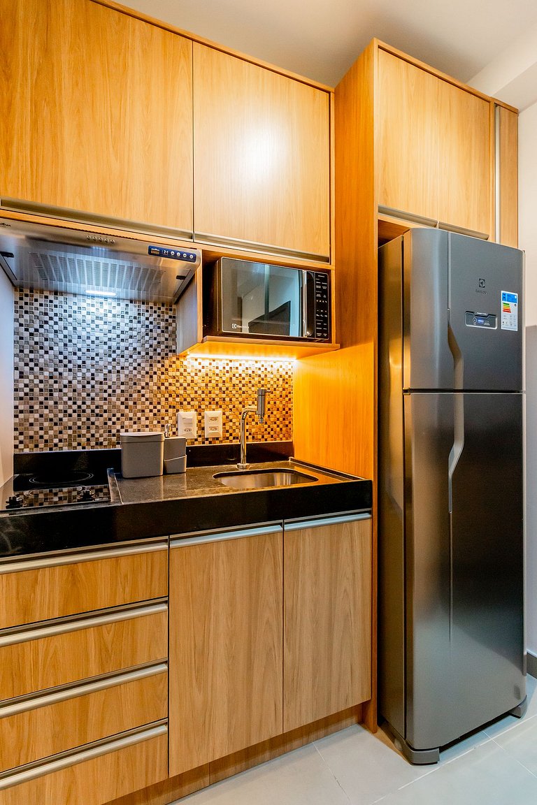 Hermoso estudio con espacio para home office en Oscar Freire