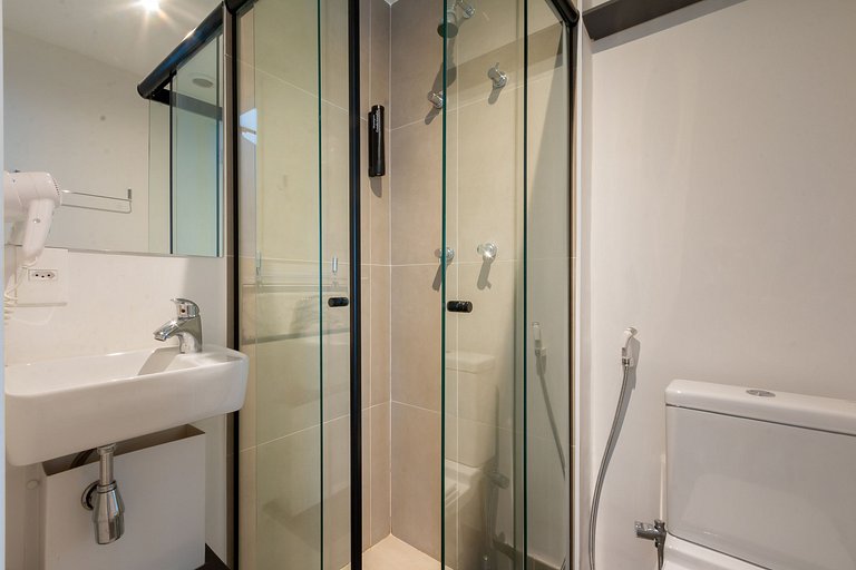 Beautiful studio with home office in Oscar Freire