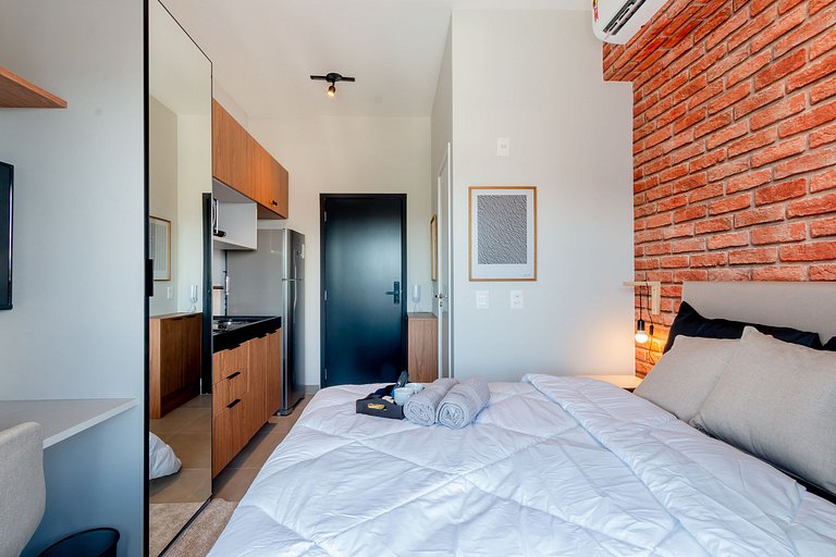 Hermoso Estudio con home office en Oscar Freire