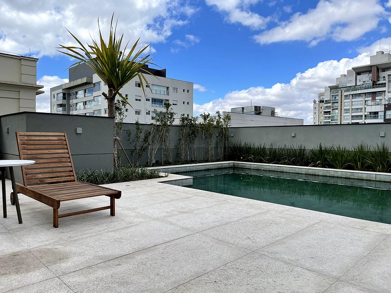 Piscina y Sauna cerca de la Paulista