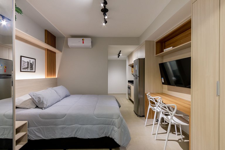 Paid parking next door and close to Paulista Avenue