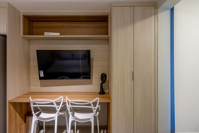 Paid parking next door and close to Paulista Avenue