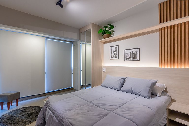 Paid parking next door and close to Paulista Avenue