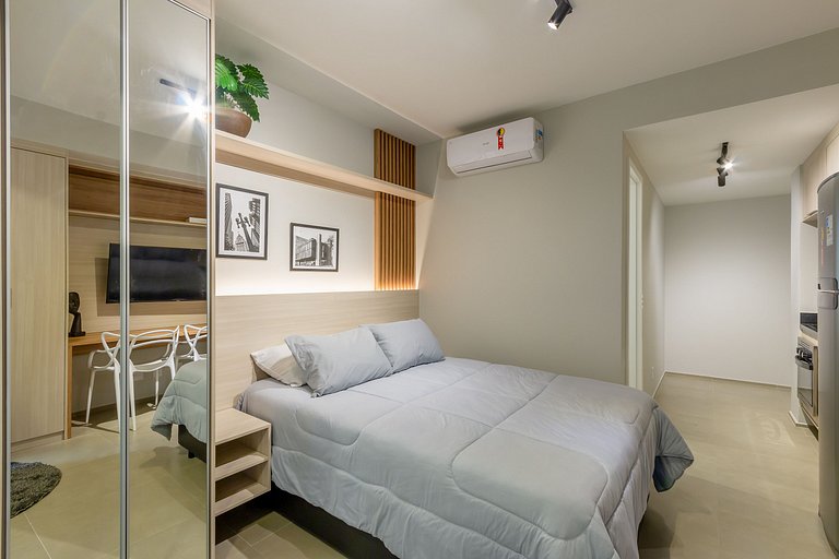 Paid parking next door and close to Paulista Avenue