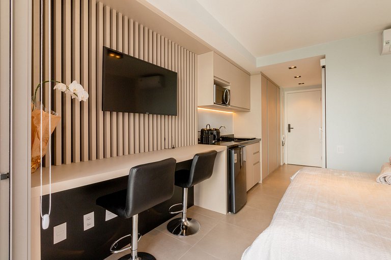 Amplio apartamento al lado del parking.
