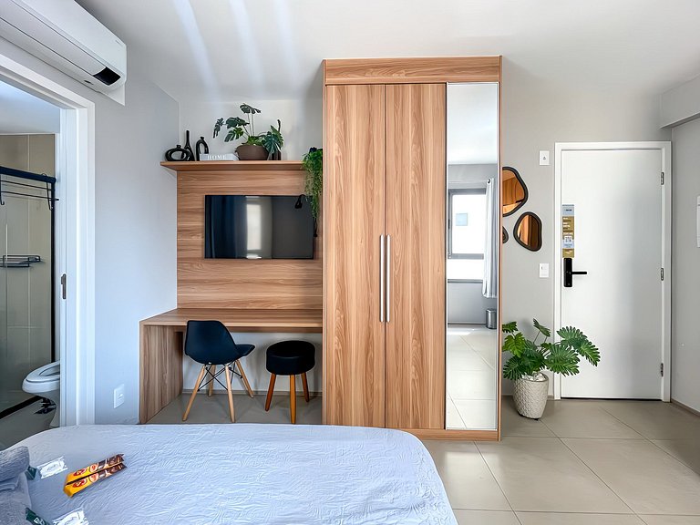 Experience comfort with a swimming pool and sauna in São Pau