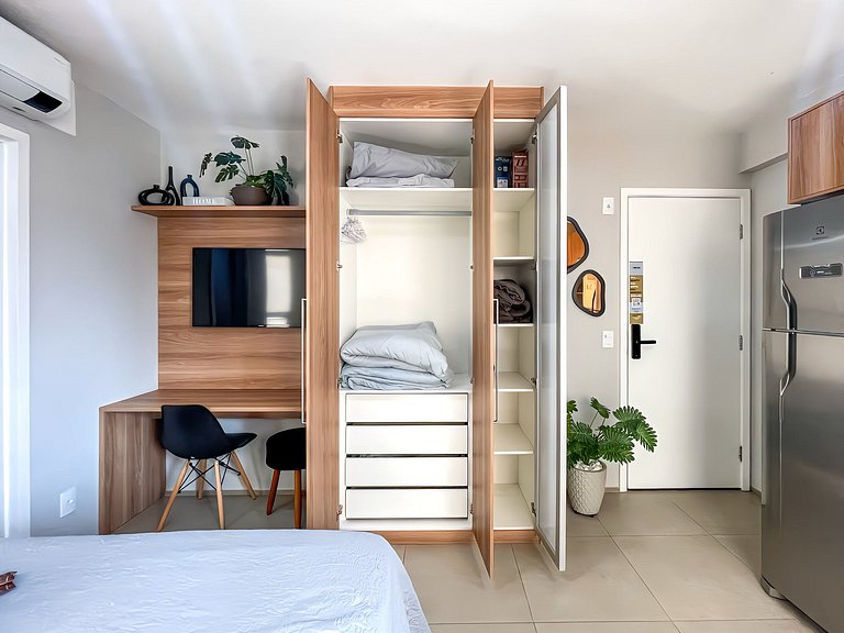 Aproveite o conforto de piscina e sauna em São Paulo