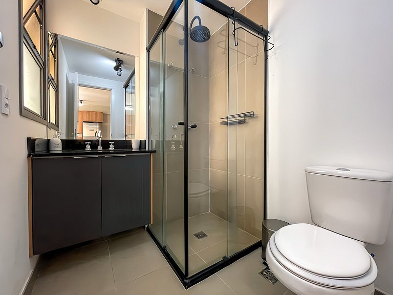 Experience comfort with a swimming pool and sauna in São Pau