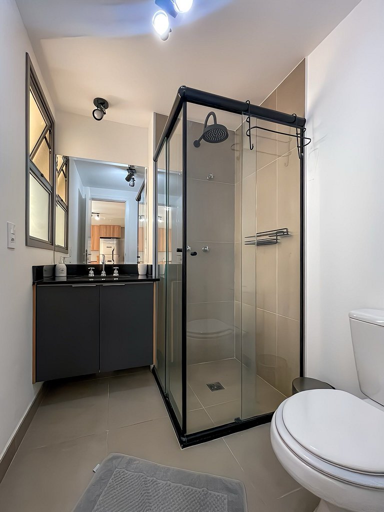 Experience comfort with a swimming pool and sauna in São Pau