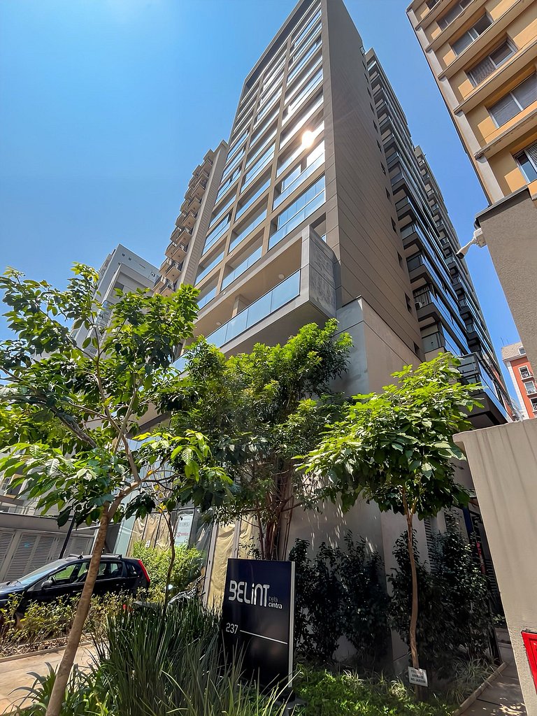 13ª andar, sauna e piscina perto da Av Paulista