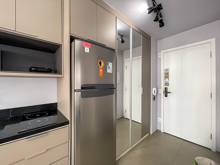 Encantador estudio con sauna / Rua Augusta