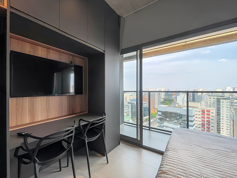 Piscina y terraza en Paraíso, con estacionamiento disponible