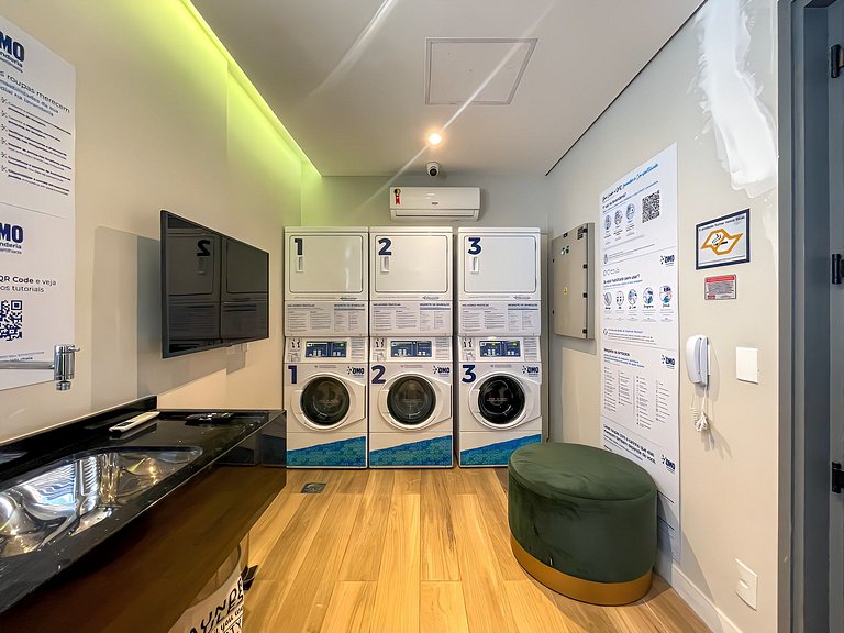 Com piscina e garagem nos Jardim Paulistas