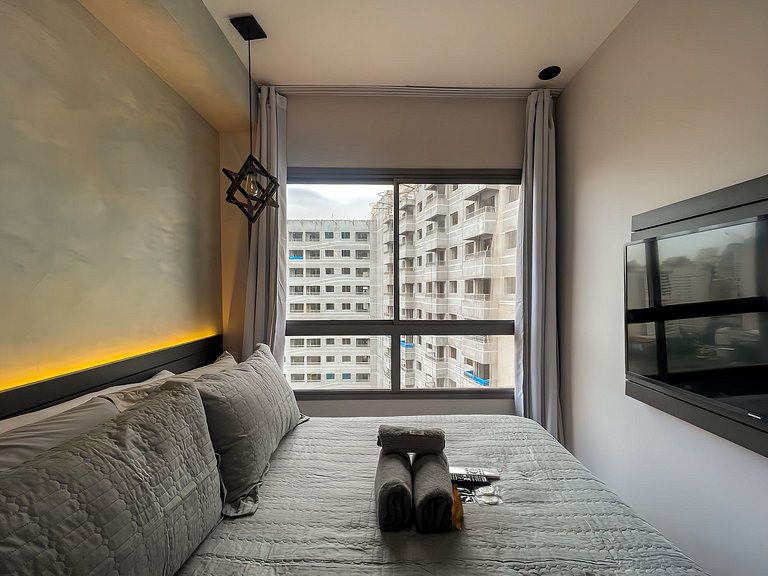 Terraza espectacular cerca de Faria Lima