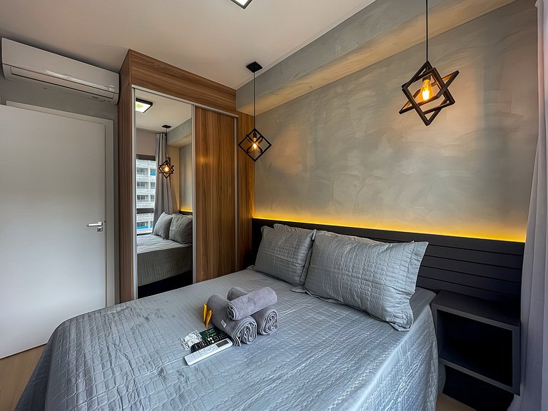 Terraza espectacular cerca de Faria Lima