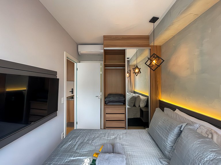 Rooftop impressionante perto da Faria Lima