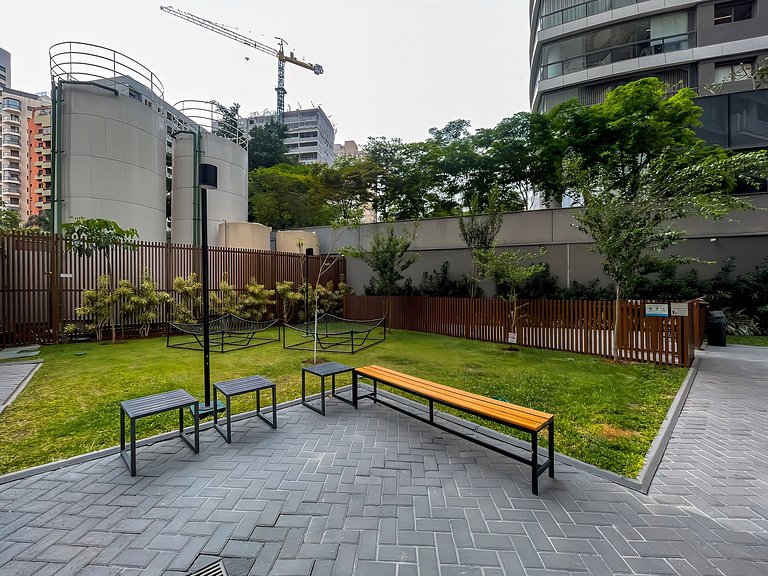 Perto do Ibirapuera e Faria Lima