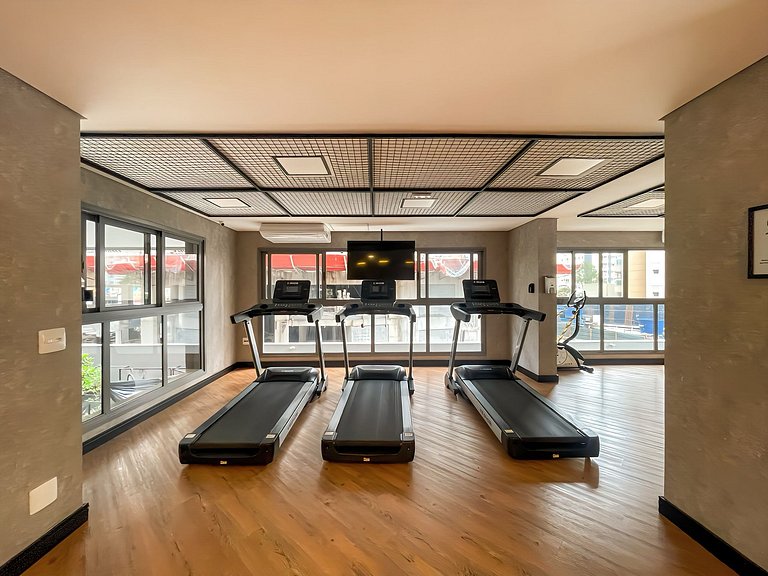 Pet-friendly rooftop space near Faria Lima