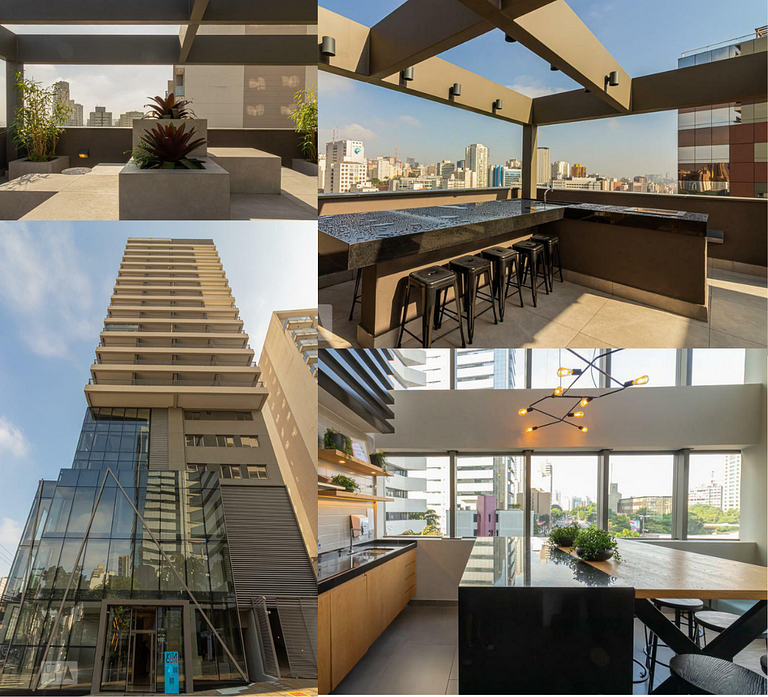 Next to Hosp Oswaldo Cruz, with swimming pool and garage
