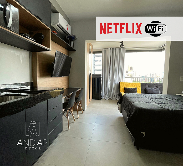 Next to Hosp Oswaldo Cruz, with swimming pool and garage