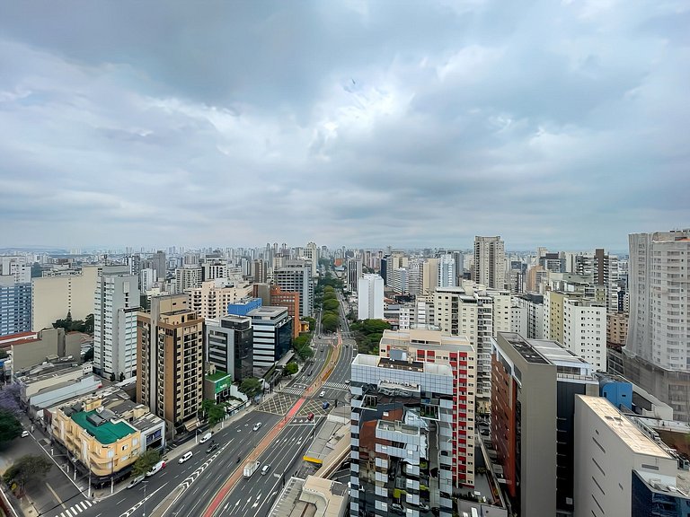 Next to AV Paulista, paid parking