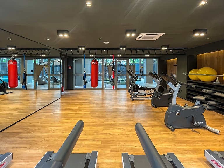 Studio moderno com vaga a contratar, Av. Paulista