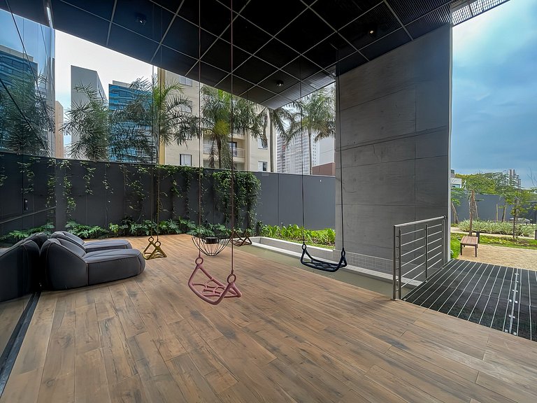 Elegante, com piscina e Valet , prox. Paulista
