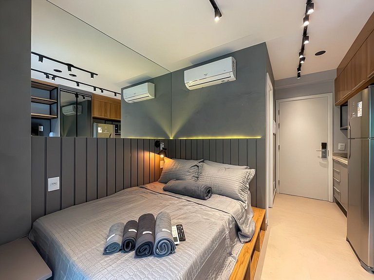 Apartamento completo con piscina en Vila Mariana