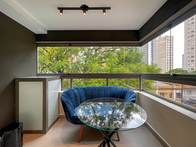 Apartamento completo con piscina en Vila Mariana