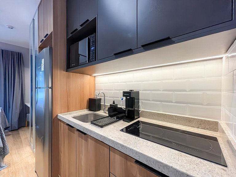 Balcón acogedor, a pocos pasos del Parque Ibirapuera