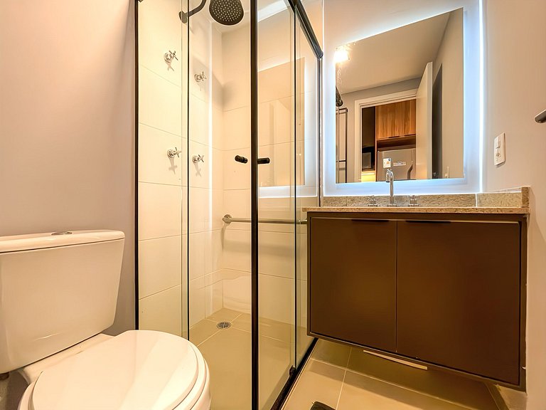 Balcón acogedor, a pocos pasos del Parque Ibirapuera