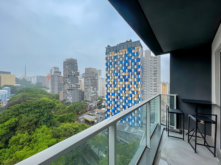 15ª andar Piscina e rooftop no Jardins e Rebouças