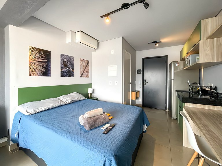 Beautiful Studio with home office at Oscar Freire